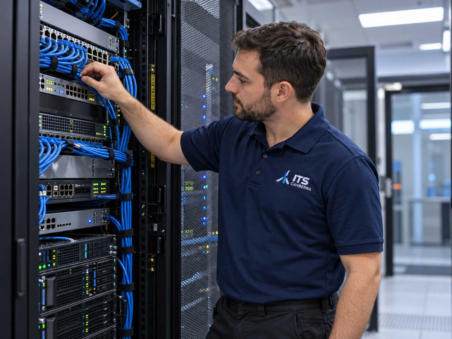 Network engineer managing infrastructure for a Canberra business